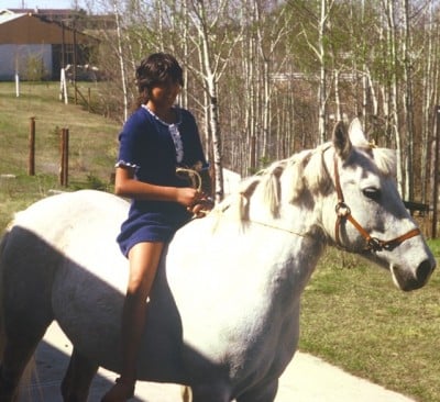 Dobbin & Me (age 11). This picture says it all!