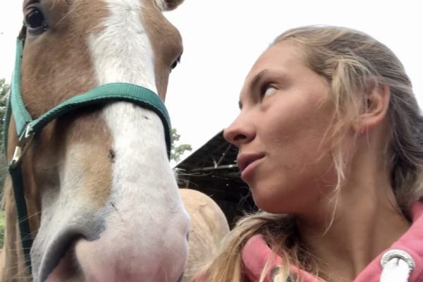 Juno Chooses When & How to Release Halter Trauma